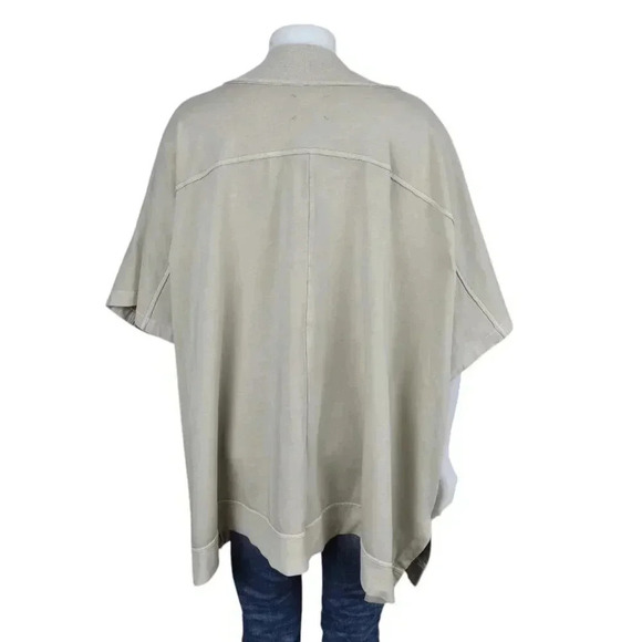 Aerie Offline Terry Cape Cardigan Sweater Oversized Size L/XL - Picture 9 of 12